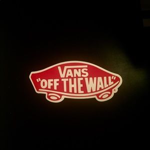 VANS Large authentic “Off the wall” sticker